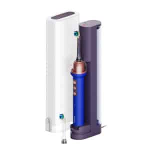 مسواک هوشمند شارژی دایسون مدل Dyson CameraJet Electric Toothbrush with Flosser رنگ آبی