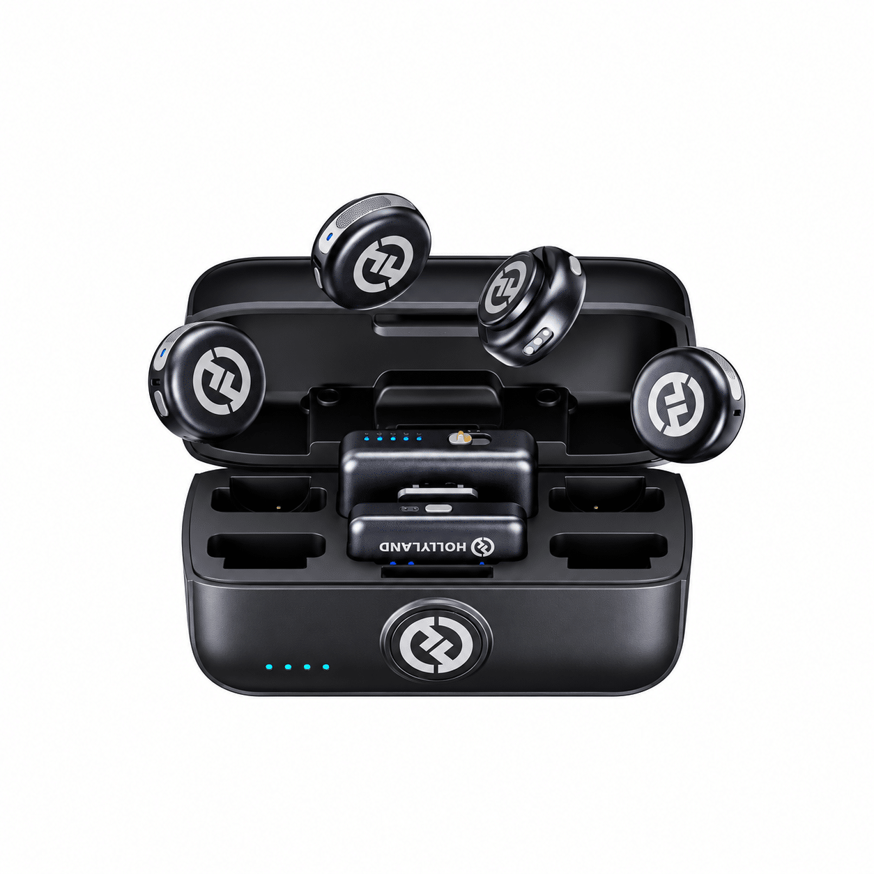 میکروفون یقهای بیسیم هالی لند مدل Hollyland LARK M3 Combo 4TX + 2RX