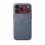 قاب اورجینال اپل آيفون ۱۸ پرو مکس مدل iPhone ۱۸ ProMax TechWoven Case with MagSafe - Chambray Blue رنگ آبی