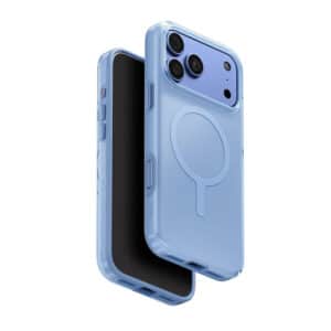 قاب آيفون ۱۸ پرومکس یونیک مدل Uniq Clario Eco-Friendly Case رنگ آبی (Cool Blue)