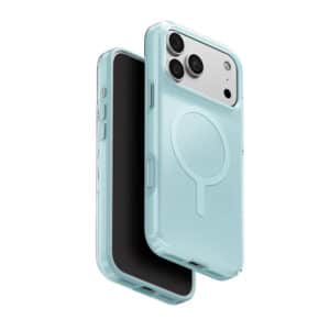 قاب آيفون ۱۸ پرومکس یونیک مدل Uniq Clario Eco-Friendly Case رنگ سبز (Glacier Mint)
