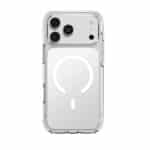 قاب آيفون ۱۸ پرومکس یونیک مدل Uniq Combat MagClick رنگ شفاف (Blanc White)