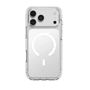 قاب آيفون ۱۸ پرو یونیک مدل Uniq Combat MagClick رنگ شفاف (Blanc White)