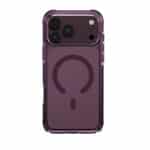 قاب آيفون ۱۸ پرو یونیک مدل Uniq Combat MagClick رنگ زرشکی (Deep Burgundy)