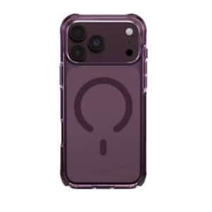 قاب آيفون ۱۸ پرو یونیک مدل Uniq Combat MagClick رنگ زرشکی (Deep Burgundy)
