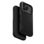 قاب آيفون ۱۸ پرو یونیک مدل Uniq Keva Edge Slimline رنگ مشکی (Carbon Black)