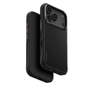 قاب آيفون ۱۸ پرو یونیک مدل Uniq Keva Edge Slimline رنگ مشکی (Carbon Black)