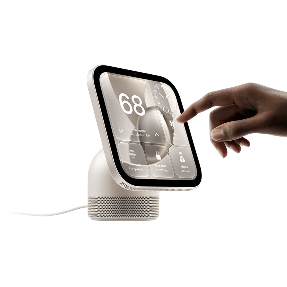 نمایشگر هوشمند خانه اپل Apple Home View Smart Home Display Tabletop مدل رومیزی رنگ استارلایت (Starlight)