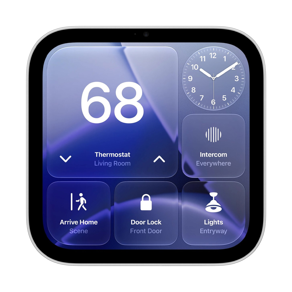 نمایشگر هوشمند خانه اپل Apple Home View Smart Home Display Wall-mounted مدل دیواری رنگ نقره ای (Silver)