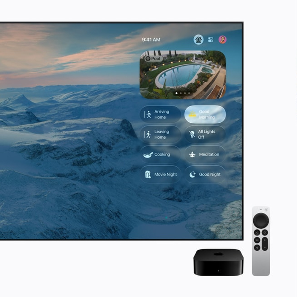 پخش کننده اپل تی وی مدل Apple TV 4K 2026 نسل چهارم ظرفیت ۱۲۸ گیگابایت