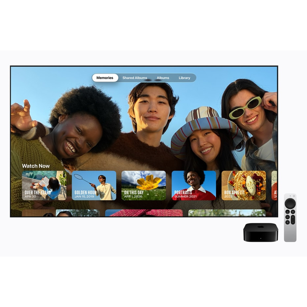 پخش کننده اپل تی وی مدل Apple TV 4K 2026 نسل چهارم ظرفیت ۱۲۸ گیگابایت