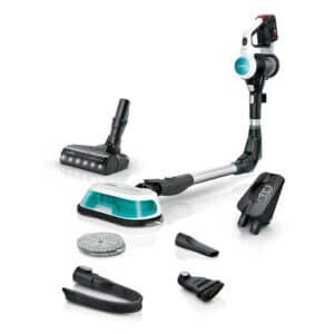 جارو شارژی و تی کش بوش مدل Bosch Rechargeable 2 in 1 Vacuum and Mop Unlimited 7 Aqua BCS71HYGGB