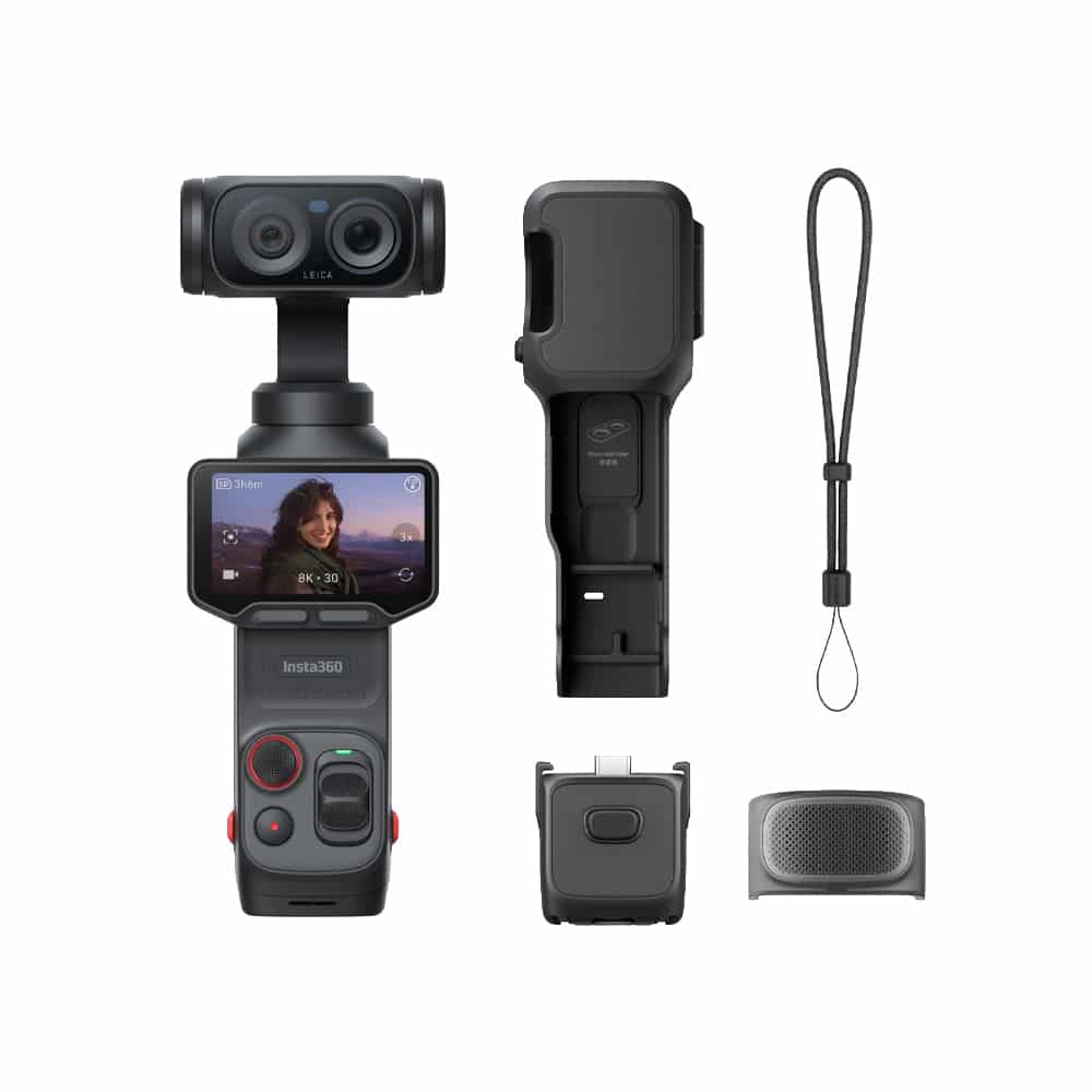 دوربین فیلمبرداری دی جی آی مدل Dji Insta360 Luna Ultra رنگ مشکی (Cosmic Black)