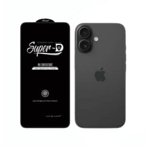 گلس محافظ صفحه نمایش شفاف آیفون ۱۶ برند میتوبل مدل iPhone 16 mietubl super D
