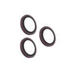 محافظ لنز دوربین جی سی پال مدل JCPal Preserver Camera Lens Protectors مناسب آیفون 18 پرو 18 پرومکس رنگ زرشکی (Dark Cherry)