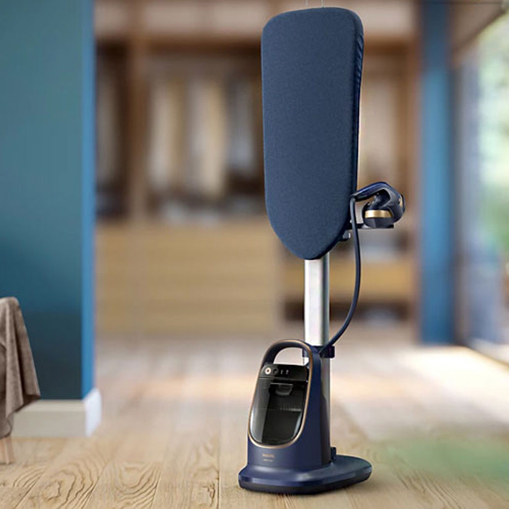 اتو بخارگر فیلیپس مدل Philips All-in-One 8500 Series AIS8530 رنگ آبی/طلایی (Deep Azur / Gold)