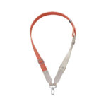 بند گردنی و دوشی یونیک مدل Uniq Vista Duo 2-in-1 Phone Strap & Lanyard رنگ نارنجی/بژ (Peach / Beige)